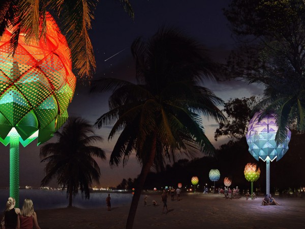 Beach huts by Spark