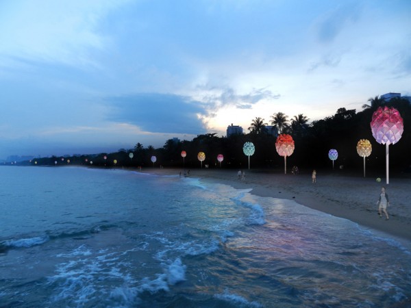 Beach huts by Spark