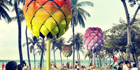 Beach huts by Spark