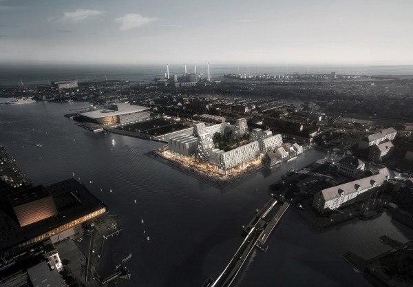 Christiansholm island by COBE