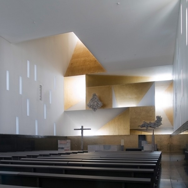 Church of Santa Monica by Vicens and Ramos