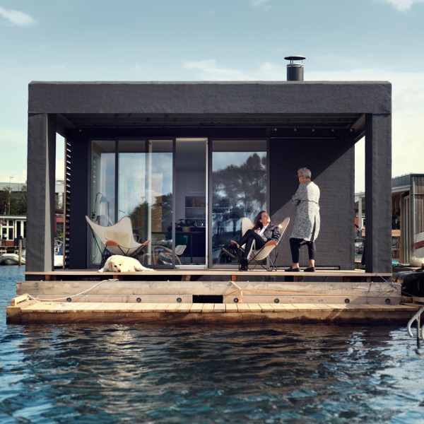 Copenhagen House Boat by Laust Nørgaard