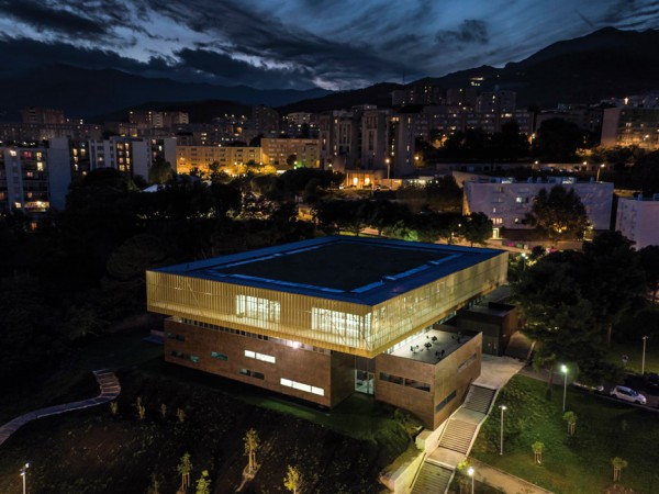 The Alb'Oru cultural centre in Bastia by DDA Architectes