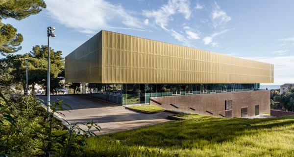 The Alb'Oru cultural centre in Bastia by DDA Architectes