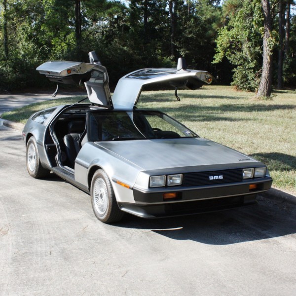 The DeLorean DMC-12 car