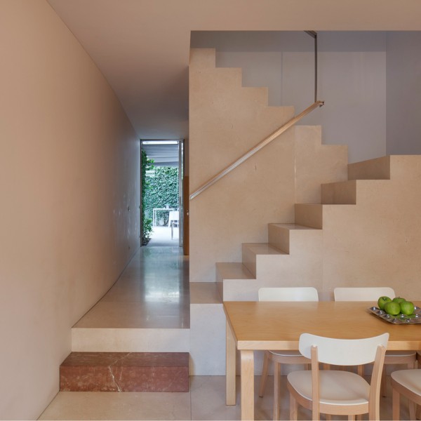 Porto flat by Eduardo Souto de Moura features a pair of tranquil courtyards