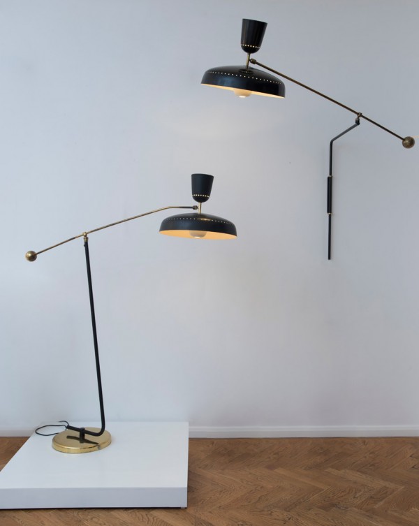 englightened-50s-exhibition-galerie-kreo-pierre guariche g1 sp wall floor light_dezeen_936_4