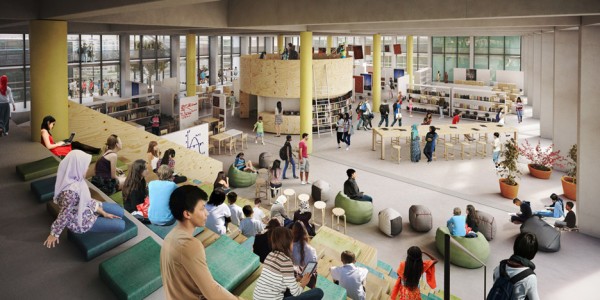 Grimshaw's new plans for high-rise school complex on Sydney's outskirts