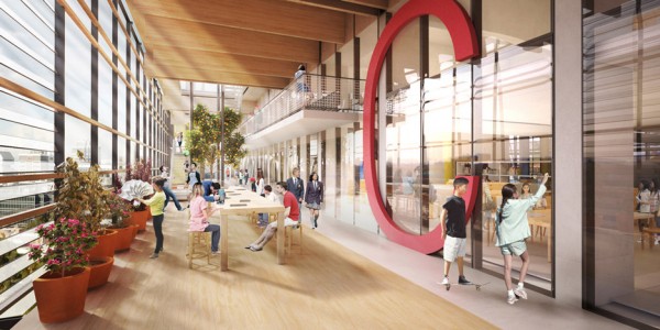 Grimshaw's new plans for high-rise school complex on Sydney's outskirts