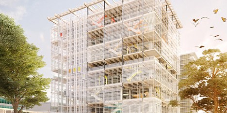 Grimshaw's new plans for high-rise school complex on Sydney's outskirts
