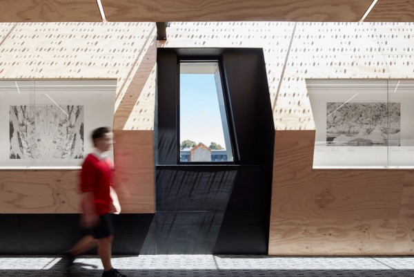 Flyover Gallery in Caroline Chisholm College by Branch Studio Architects