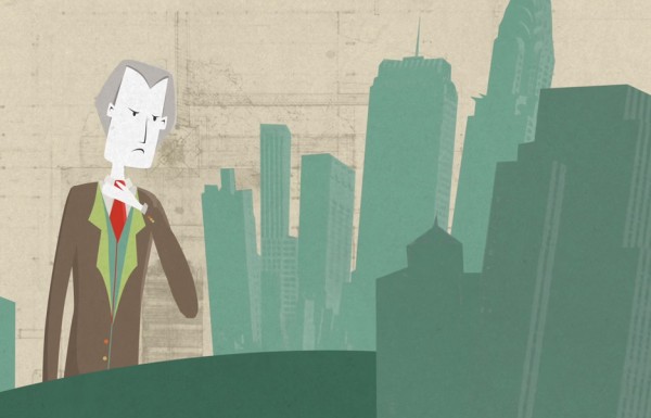 Frank Lloyd Wright animated movie