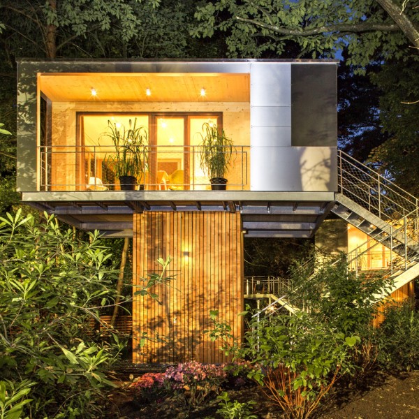 The Urban Treehouse by Andreas Wenning, Germany. Photograph is by Laura Fiori