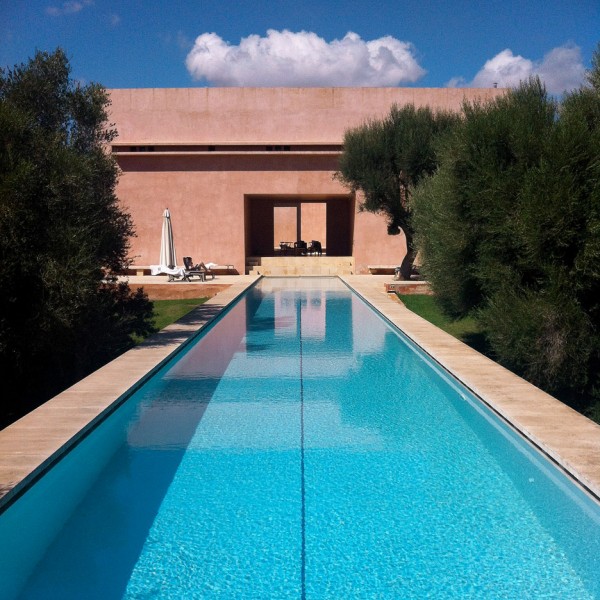 Els Comellars by John Pawson and Claudio Silvestrin, Spain. Photograph is by Andre Rival
