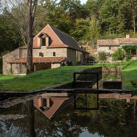 Le Moulin and Le Four by Piet Hein Eek, France. Photograph is by Thomas Mayer