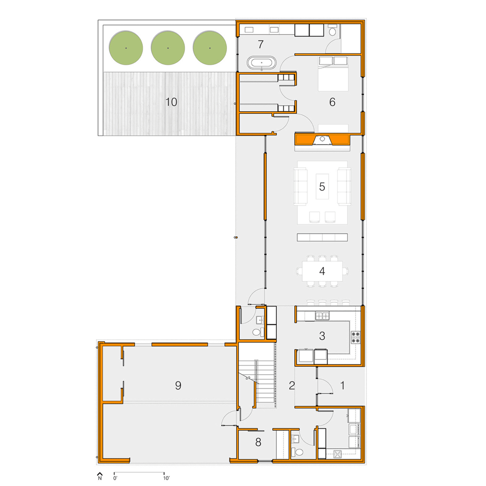 House for five in Tennessee by designshop