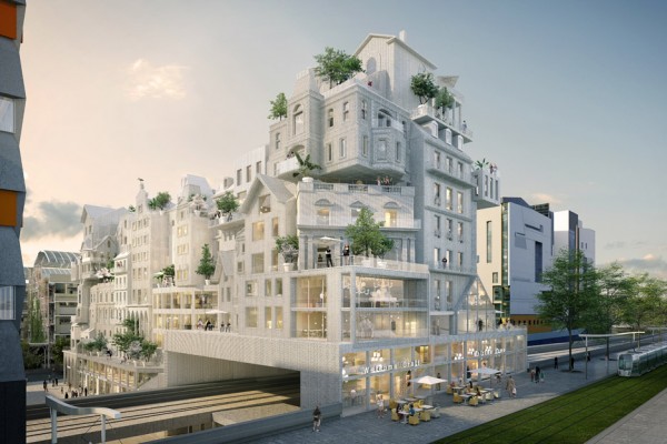 Immeuble Village by Périphériques in Paris, France