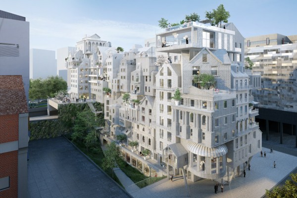 Immeuble Village by Périphériques in Paris, France