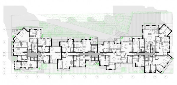 Immeuble Village by Périphériques in Paris, France