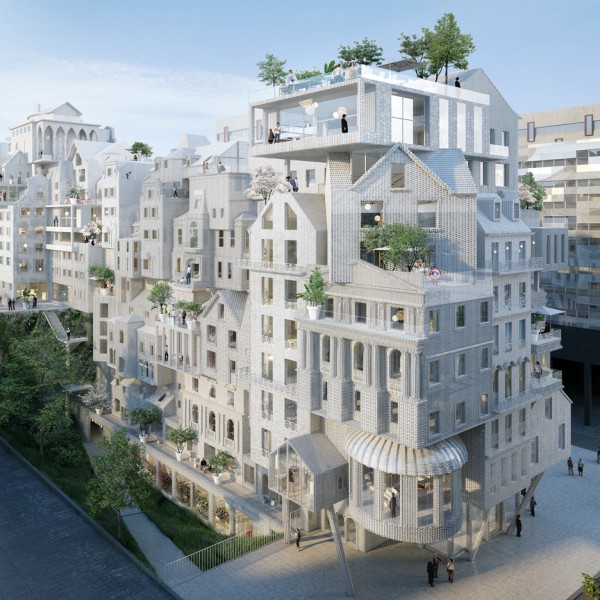 Immeuble Village by Périphériques in Paris, France
