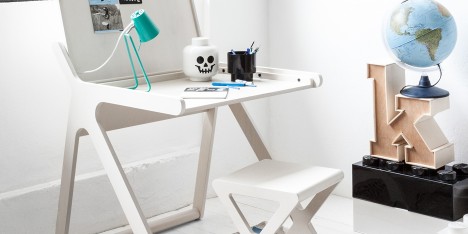 K Desk by Rafa kids furniture collection