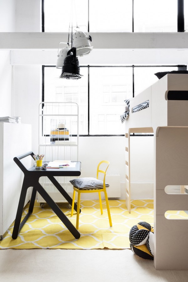 K Desk by Rafa kids furniture collection