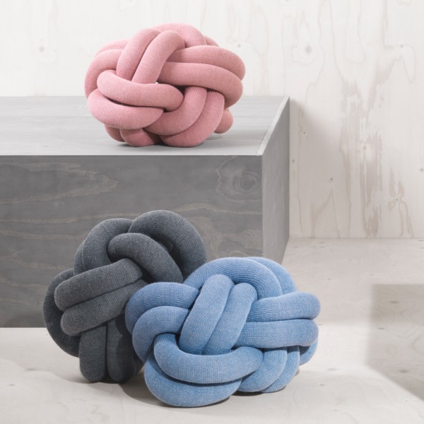Knot cushion for Design House Stockholm