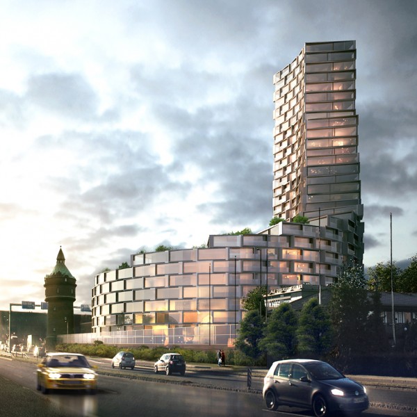 La Tour Residential Tower by 3XN