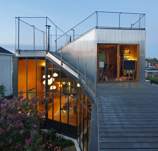 Landscape House by Mabire Reich in Nantes, France