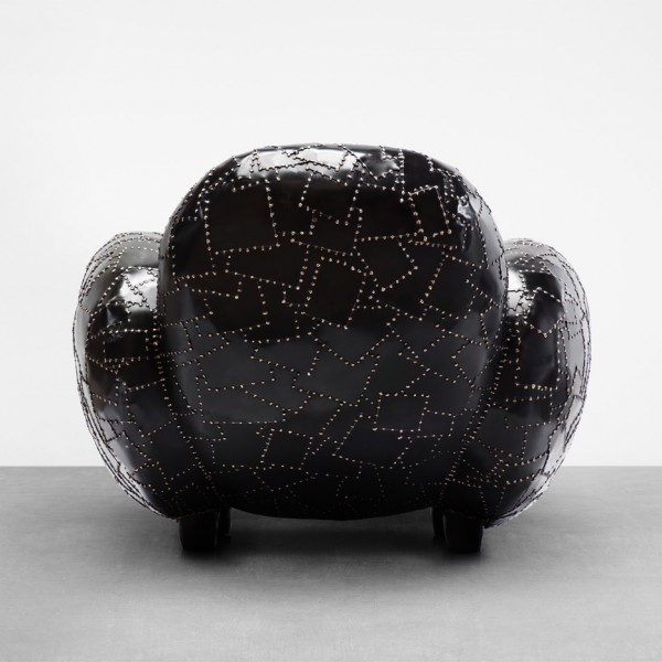 Maarten Baas exhibits Carapace collection at Carpenters Workshop Gallery