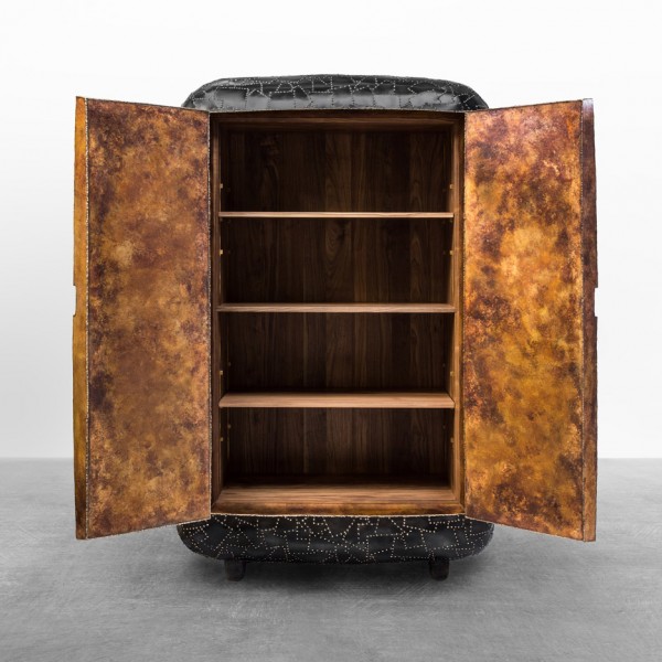 Maarten Baas exhibits Carapace collection at Carpenters Workshop Gallery