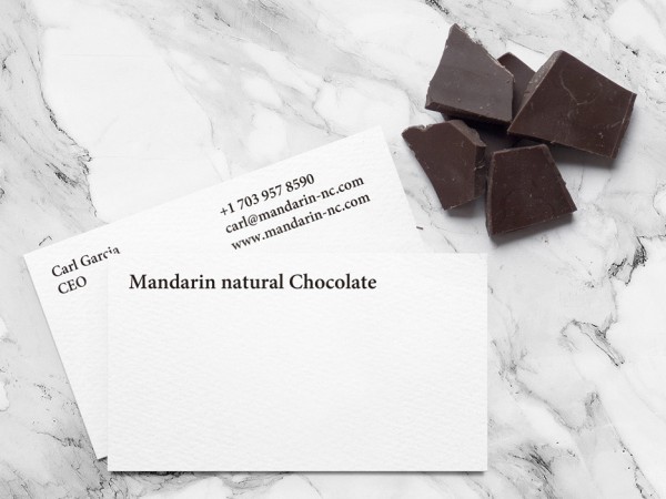 Mandarin natural chocolate by Yuta Takahashi