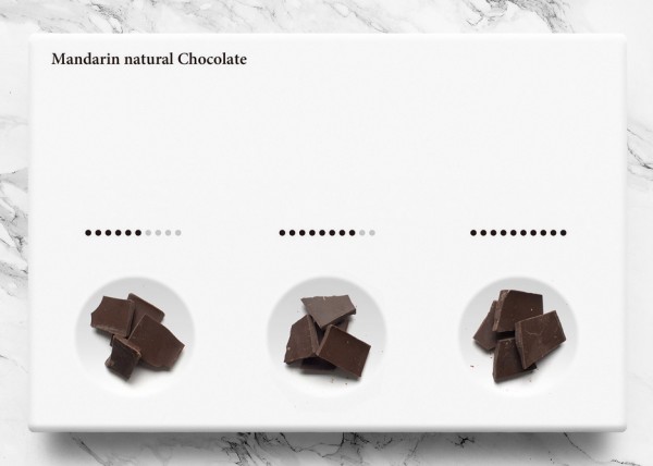 Mandarin natural chocolate by Yuta Takahashi