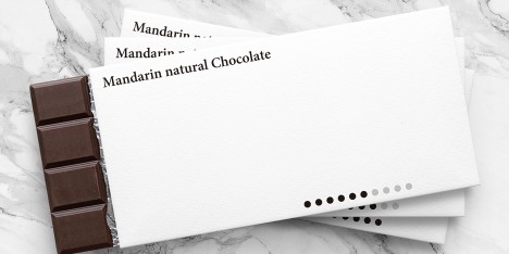 Mandarin natural chocolate by Yuta Takahashi