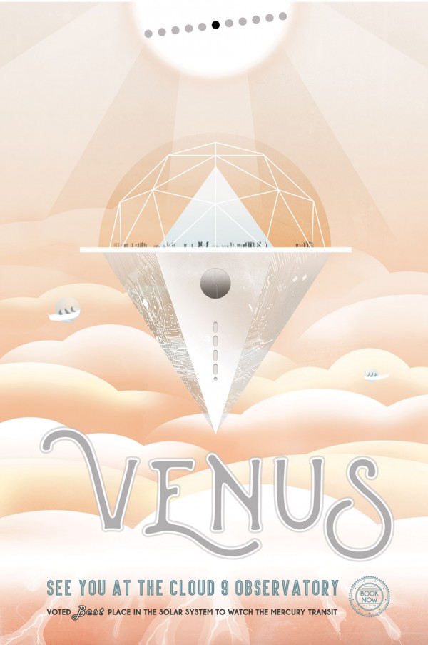 NASA space travel posters