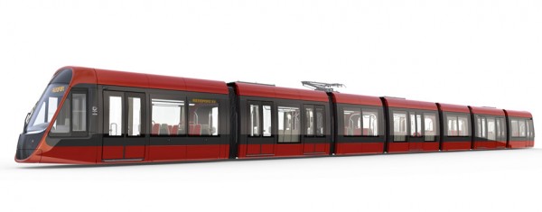 Nice tramway by Ora ïto and Alstom