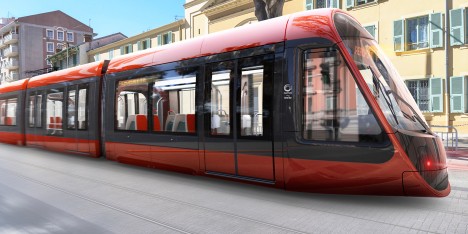 Nice tramway by Ora ïto and Alstom