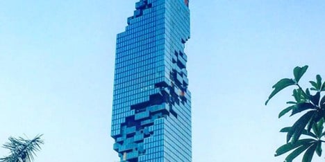 Ole Scheeren’s “carved” MahaNakhon skyscraper scheduled to complete this year