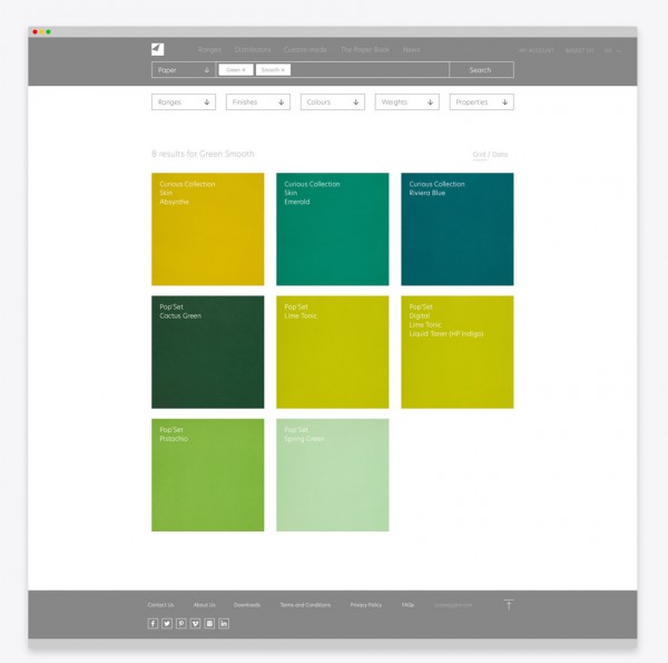 Arjowiggins creative papers website