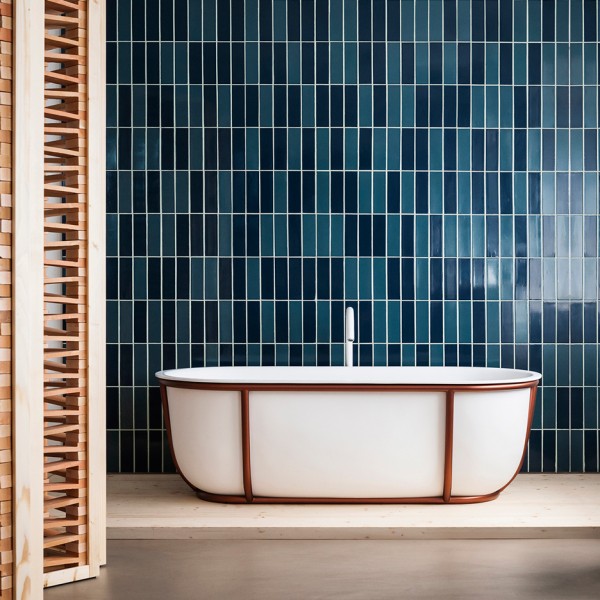 Patricia Urquiola's Cuna and Larian bathtubs for Agape