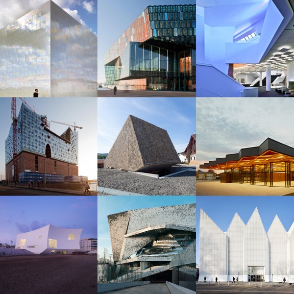 Dezeen Pinterest board full of concert halls