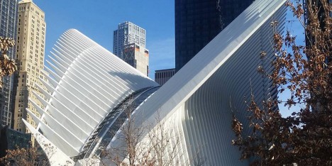 The World Trade Center Transportation Hub by Santiago Calatrava