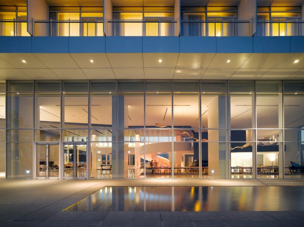 Seamarq Hotel in Gagneung, South Korea by Richard Meier and Partners