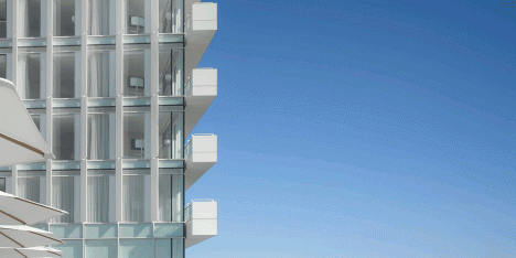 Richard Meier’s first project in South Korea is a waterfront hotel for the Winter Olympics