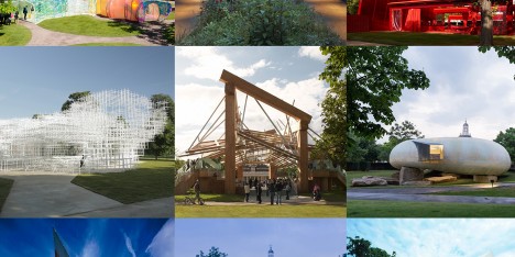 Every Serpentine Gallery Pavilion features on Dezeen's updated Pinterest board
