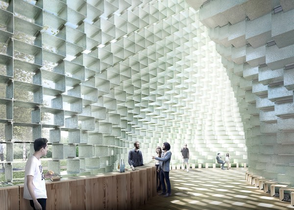 Serpentine Galley Pavilion 2016 by Bjarke Ingels