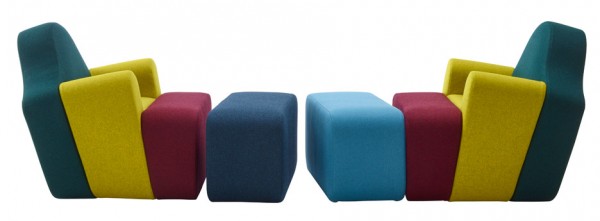 Slice chair by Pierre Charpin for Cinna