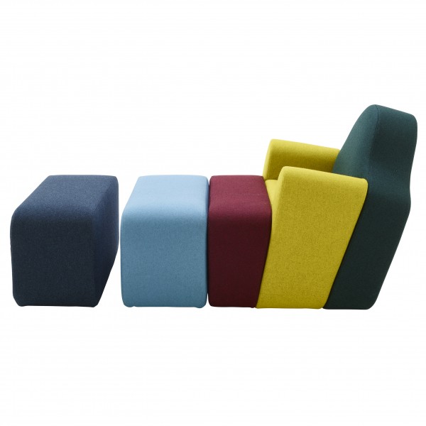 Slice chair by Pierre Charpin for Cinna