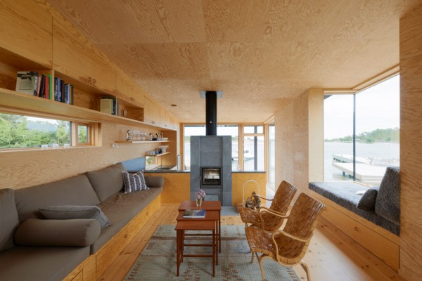 Small houses far out in the archipelago of Stockholm by Margen Wigow Arkitektkontor
