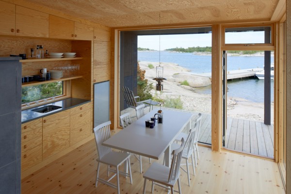 Small houses far out in the archipelago of Stockholm by Margen Wigow Arkitektkontor